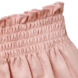 Infant & Toddler Girls Rose Smocked Wide Leg Shorts-Gerber Childrenswear Wholesale