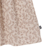 Infant & Toddler Girls Tan Floral Gauze Dress-Gerber Childrenswear Wholesale