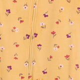 Infant & Toddler Girls Yellow Floral Blanket Sleeper-Gerber Childrenswear Wholesale