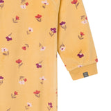 Infant & Toddler Girls Yellow Floral Blanket Sleeper-Gerber Childrenswear Wholesale