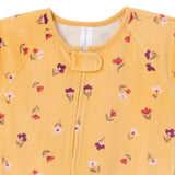 Infant & Toddler Girls Yellow Floral Blanket Sleeper-Gerber Childrenswear Wholesale
