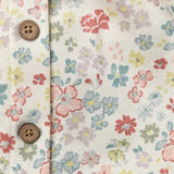 Toddler Girls Ivory Garden Ruffle Sleeve Top-Gerber Childrenswear Wholesale