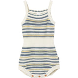 Baby Girls Med Teal Crochet Sunsuit-Gerber Childrenswear Wholesale