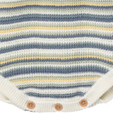 Baby Girls Med Teal Crochet Sunsuit-Gerber Childrenswear Wholesale
