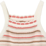 Baby Girls Pink Crochet Sunsuit-Gerber Childrenswear Wholesale