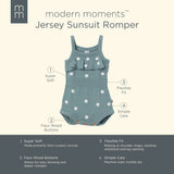 Baby Girls Teal Jersey Sunsuit-Gerber Childrenswear Wholesale