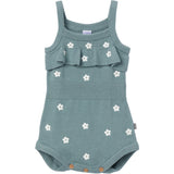 Baby Girls Teal Jersey Sunsuit-Gerber Childrenswear Wholesale