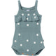 Baby Girls Teal Jersey Sunsuit-Gerber Childrenswear Wholesale