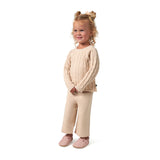 CASE of 2-Piece Toddler Girls Oatmeal Sweater Set-Gerber Childrenswear Wholesale