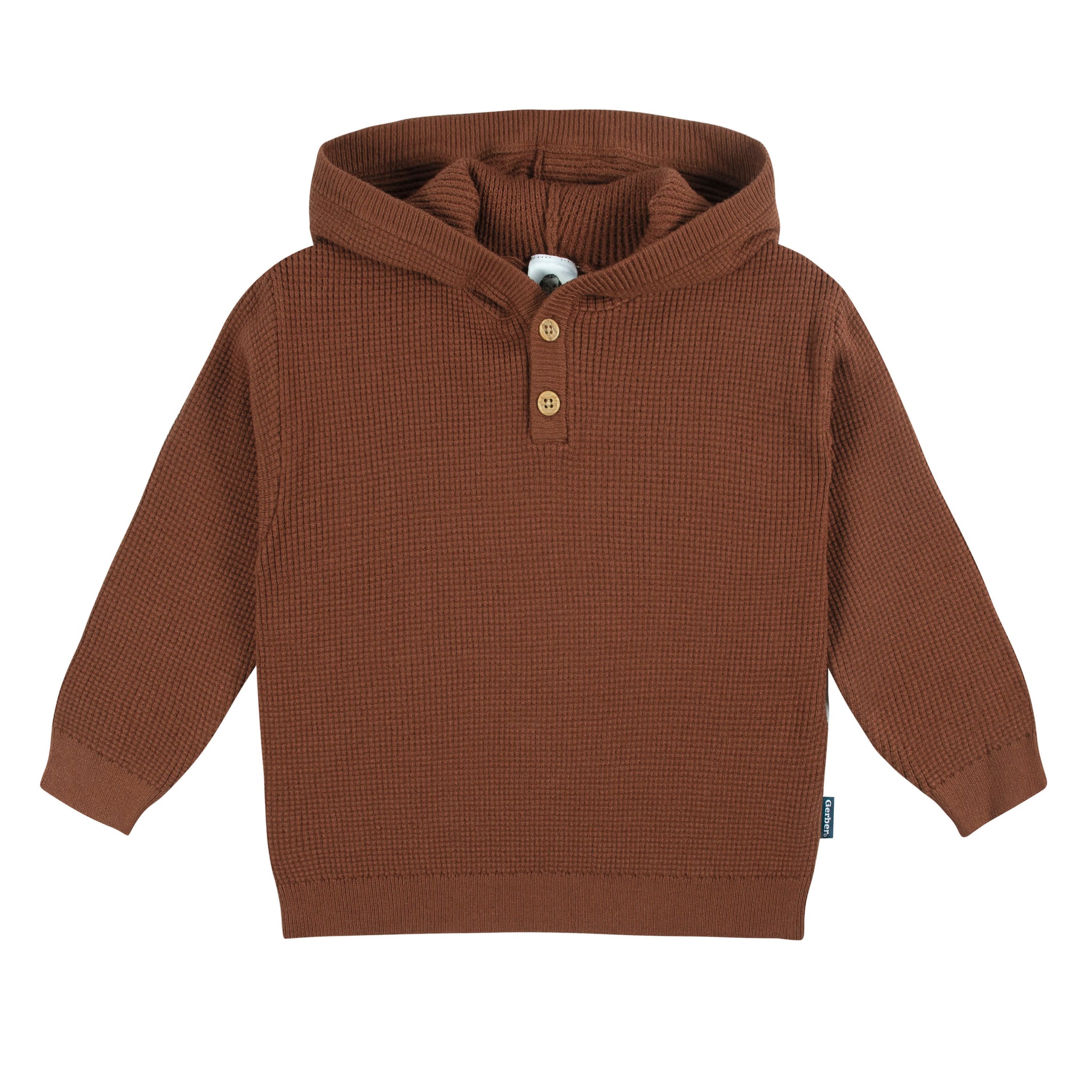 2-Piece Infant and Toddler Boys Rust Sweater Knit Set-Gerber Childrenswear Wholesale