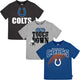 3-Pack Baby & Toddler Boys Colts Short Sleeve Tees-Gerber Childrenswear Wholesale