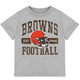 Infant & Toddler Boys Browns Short Sleeve Tee Shirt-Gerber Childrenswear Wholesale