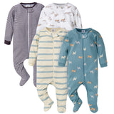 4-Pack Baby Boys Dogs Sleep 'N Plays-Gerber Childrenswear Wholesale