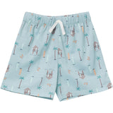 2-Piece Toddler Boys Sea Pajama Shorts Set-Gerber Childrenswear Wholesale