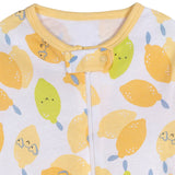 3-Pack Baby Girls Lemons Footless Pajamas-Gerber Childrenswear Wholesale