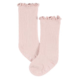 6-Pack Baby Girls Pink Rolled Cuff Ribbed Socks-Gerber Childrenswear Wholesale