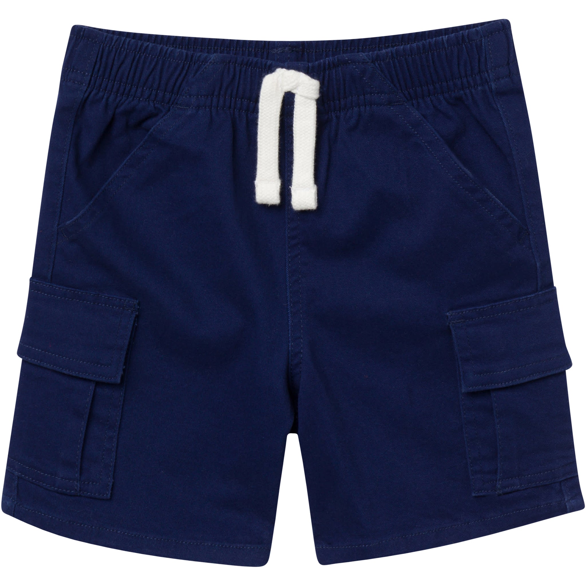 Infant & Toddler Boys Navy Twill Shorts-Gerber Childrenswear Wholesale