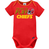 3-Piece Baby Boys Kansas City Chiefs Bodysuit, Sleep 'N Play & Cap Set-Gerber Childrenswear Wholesale