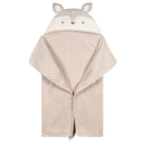 Baby Neutral Tan Baby Deer Character Towel-Gerber Childrenswear Wholesale