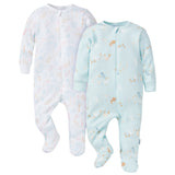 2-Pack Baby Girls Farm Life Sleep 'N Plays-Gerber Childrenswear Wholesale