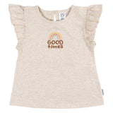 3-Pack Infant and Toddler Girls Good Times T-Shirts-Gerber Childrenswear Wholesale