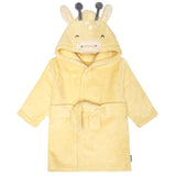 Baby Neutral Yellow Giraffe Robe-Gerber Childrenswear Wholesale