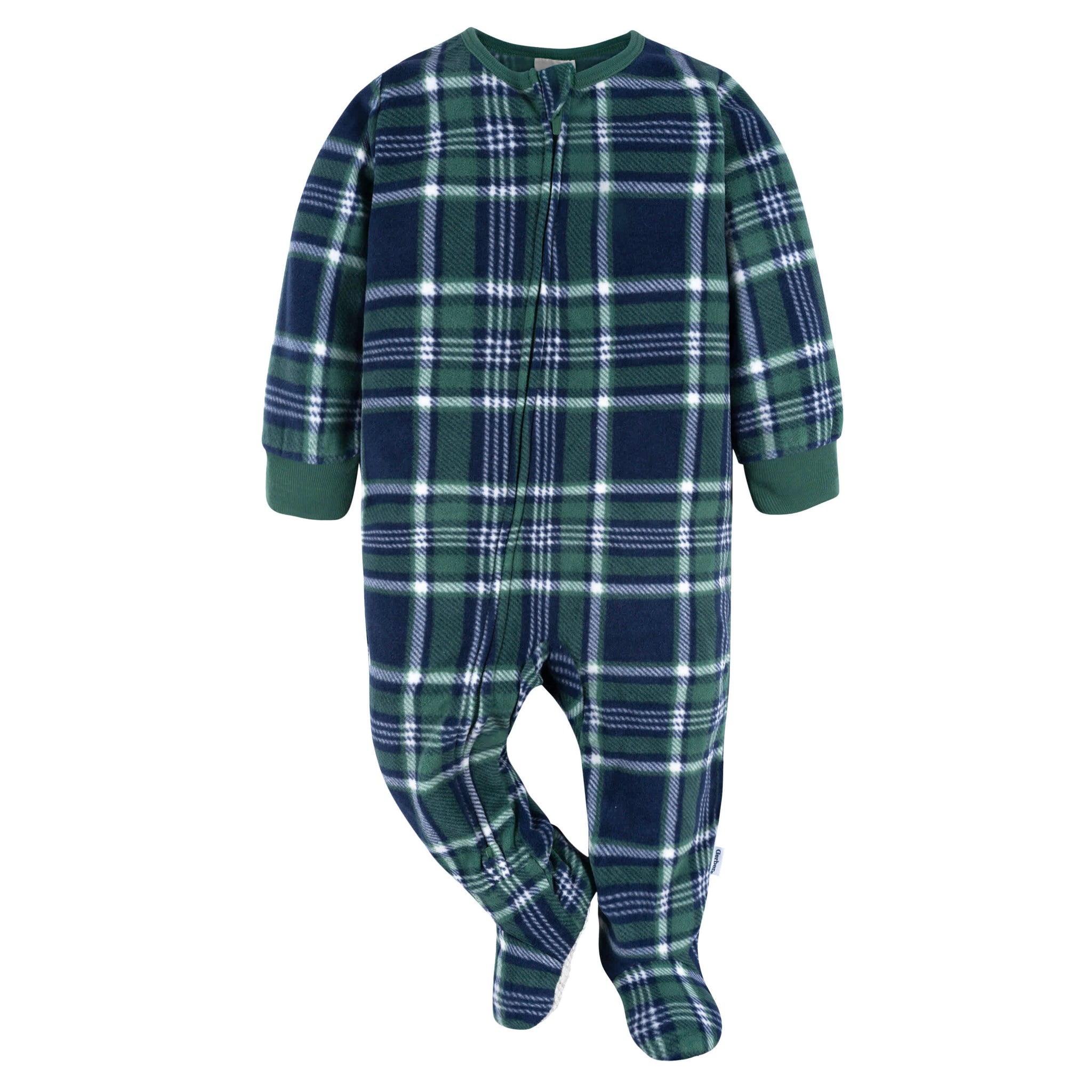 2-Pack Baby & Toddler Neutral Multi Fairisle Fleece Pajamas-Gerber Childrenswear Wholesale