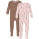 2-Pack Baby & Toddler Girls Ballerinas Snug-Fitting Footed Pajamas-Gerber Childrenswear Wholesale