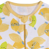 2-Pack Baby Girls Lemons Footed Pajamas-Gerber Childrenswear Wholesale