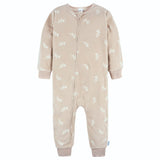 3-Pack Infant & Toddler Girls Pink Deer Footless Fleece Pajamas-Gerber Childrenswear Wholesale