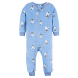 3-Pack Infant & Toddler Boys Dogs/Dinos Footless Fleece Pajamas-Gerber Childrenswear Wholesale