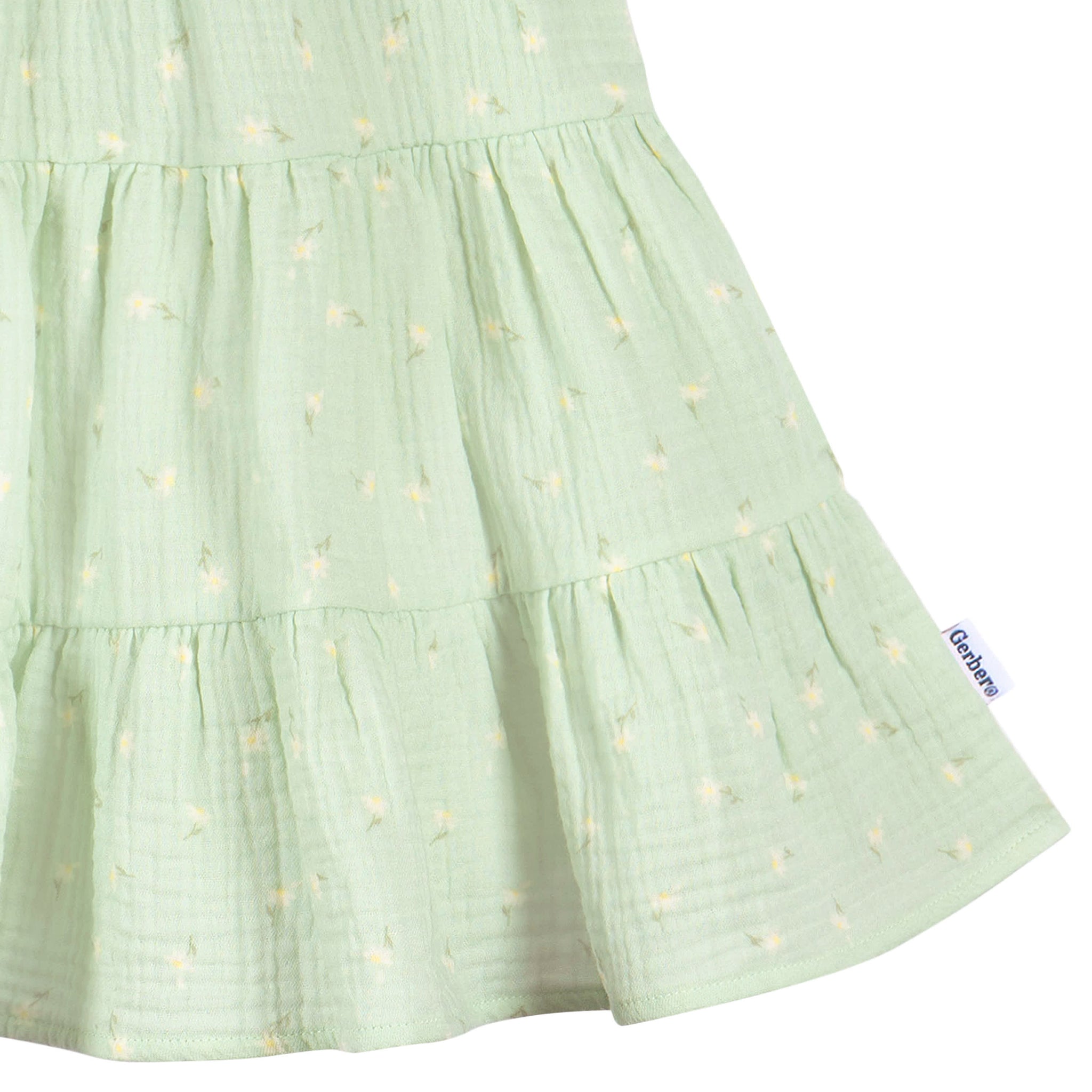 Toddler Girls Pick-A-Daisy Tiered Dress-Gerber Childrenswear Wholesale