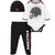 3-Piece Baby Boys Falcons Bodysuit, Footed Pant, & Cap Set-Gerber Childrenswear Wholesale