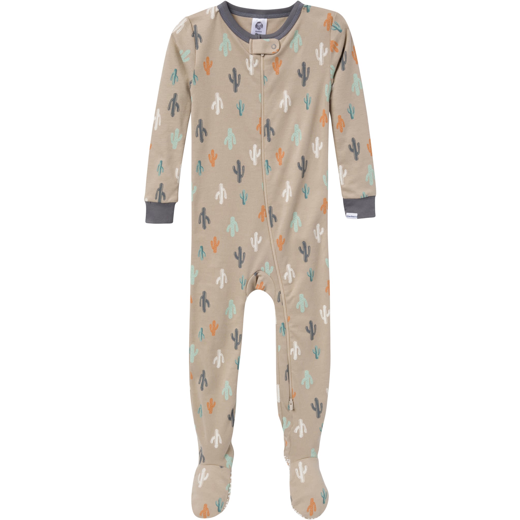 4-Pack Baby & Toddler Boys Desert Animals Snug-Fitting Footed Pajamas-Gerber Childrenswear Wholesale