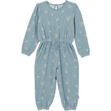 CASE of Toddler Girls Blue Floral Hacci Jumpsuit-Gerber Childrenswear Wholesale