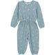 CASE of Toddler Girls Blue Floral Hacci Jumpsuit-Gerber Childrenswear Wholesale