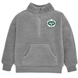 Infant & Toddler Boys Jets 1/4 Zip Sherpa Top-Gerber Childrenswear Wholesale