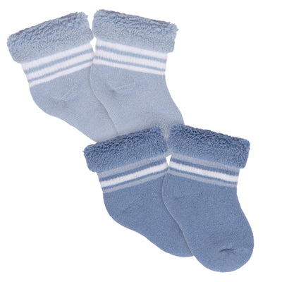 2-Pack Baby Boys Little Lighthouse Terry Socks-Gerber Childrenswear Wholesale