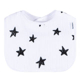 8-Pack Baby Neutral Multi White Drooling Bibs-Gerber Childrenswear Wholesale