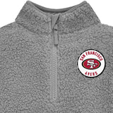 Infant & Toddler Boys 49Ers 1/4 Zip Sherpa Top-Gerber Childrenswear Wholesale