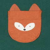 2-Pack Baby Boys Green Fox Rompers-Gerber Childrenswear Wholesale