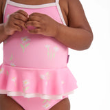 Baby Girls Daises Swimsuit-Gerber Childrenswear Wholesale