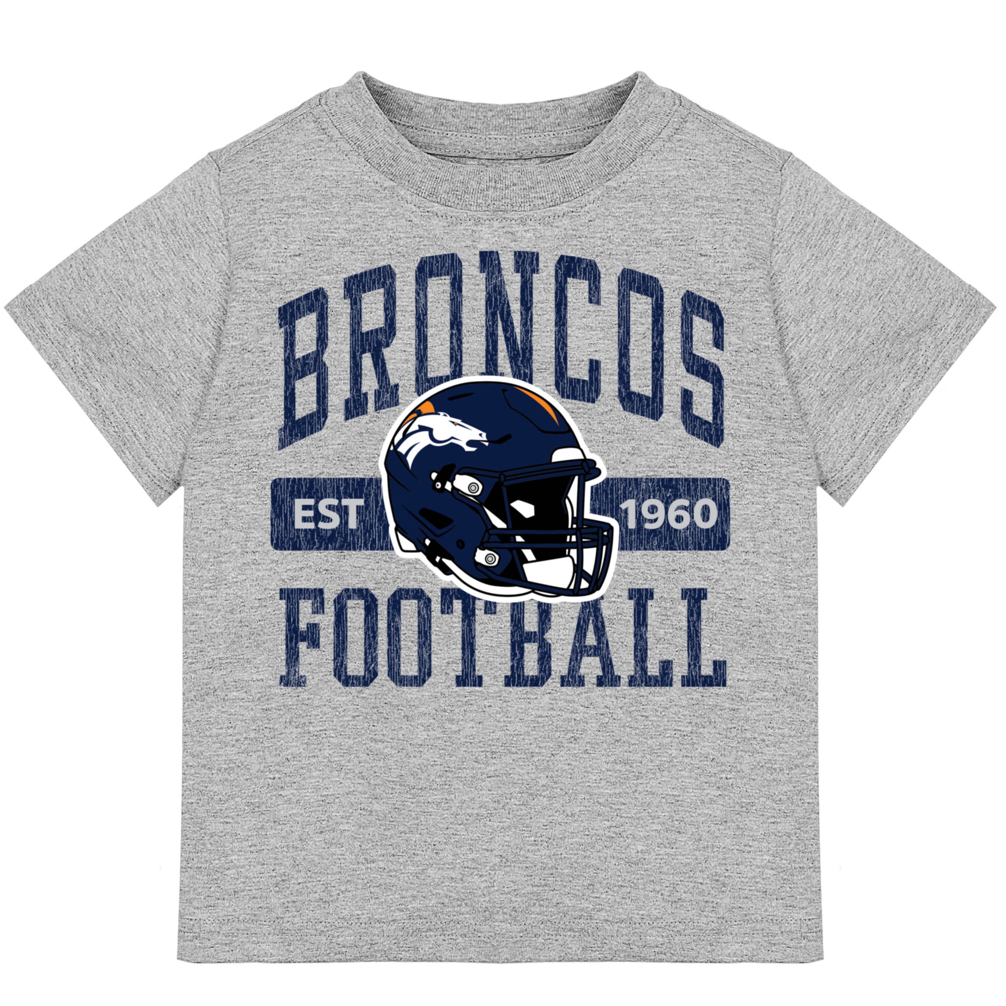 Infant & Toddler Boys Broncos Short Sleeve Tee Shirt-Gerber Childrenswear Wholesale