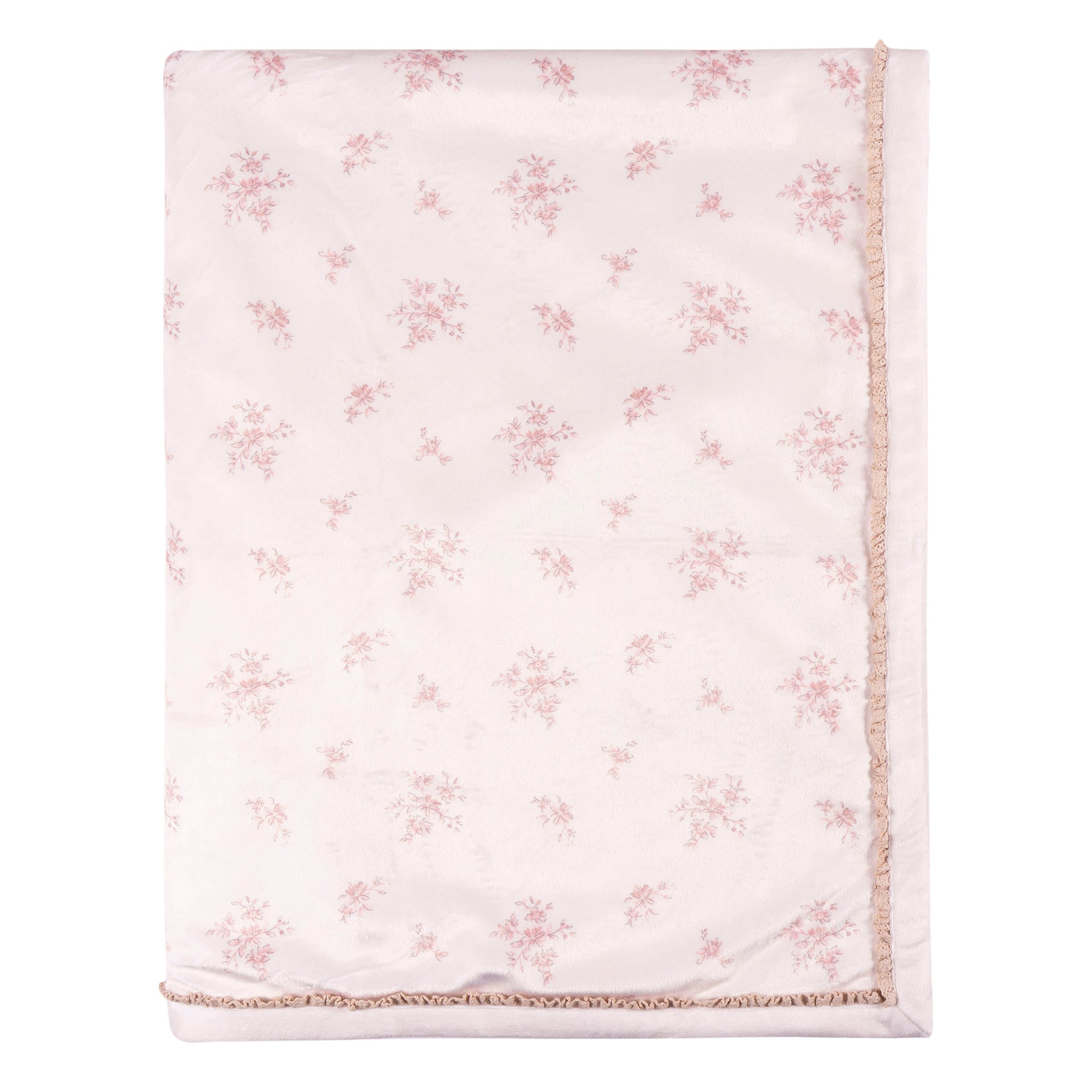 Baby Girls Pink Ivory Blanket-Gerber Childrenswear Wholesale