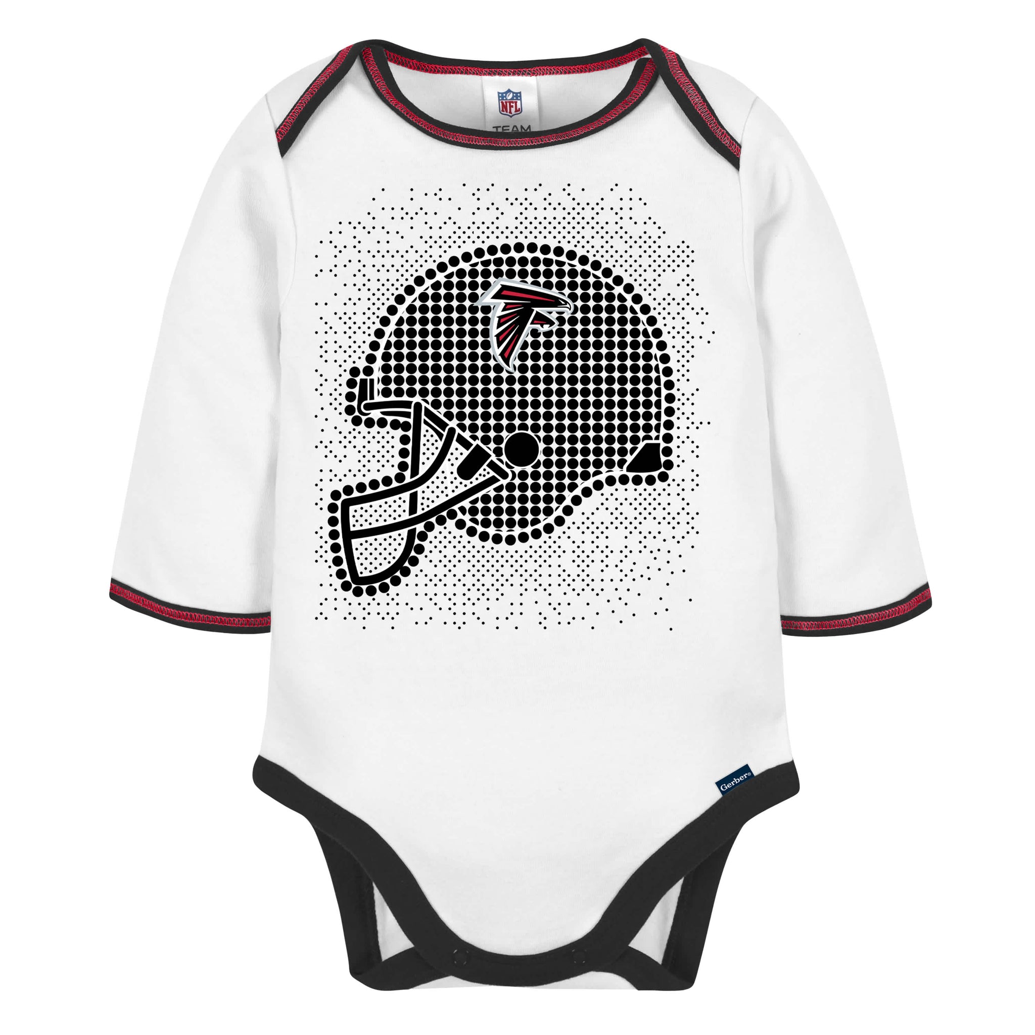 3-Piece Baby Boys Falcons Bodysuit, Footed Pant, & Cap Set-Gerber Childrenswear Wholesale
