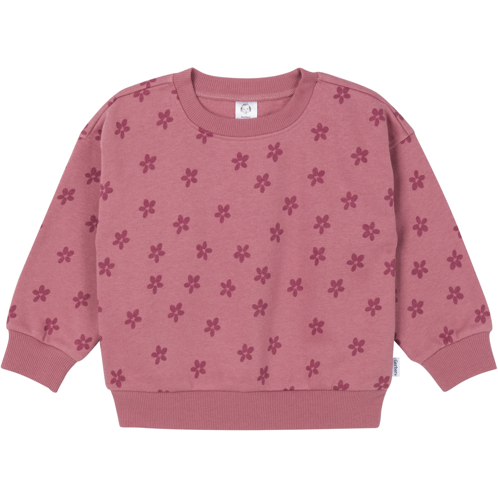 2-Piece Baby & Toddler Girls Daisies Fleece Set-Gerber Childrenswear Wholesale