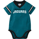 Baby Boys Jaguars Short Sleeve Jersey Bodysuit-Gerber Childrenswear Wholesale