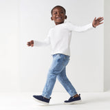 Infant and Toddler Neutral Light Blue Straight Fit Jeans-Gerber Childrenswear Wholesale