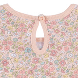 3-Piece Infant & Toddler Girls Pink Floral Shirt and Shorts Set-Gerber Childrenswear Wholesale