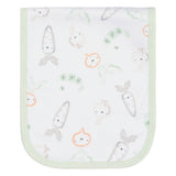 4- Baby Neutral Vegetables Burp Cloths-Gerber Childrenswear Wholesale